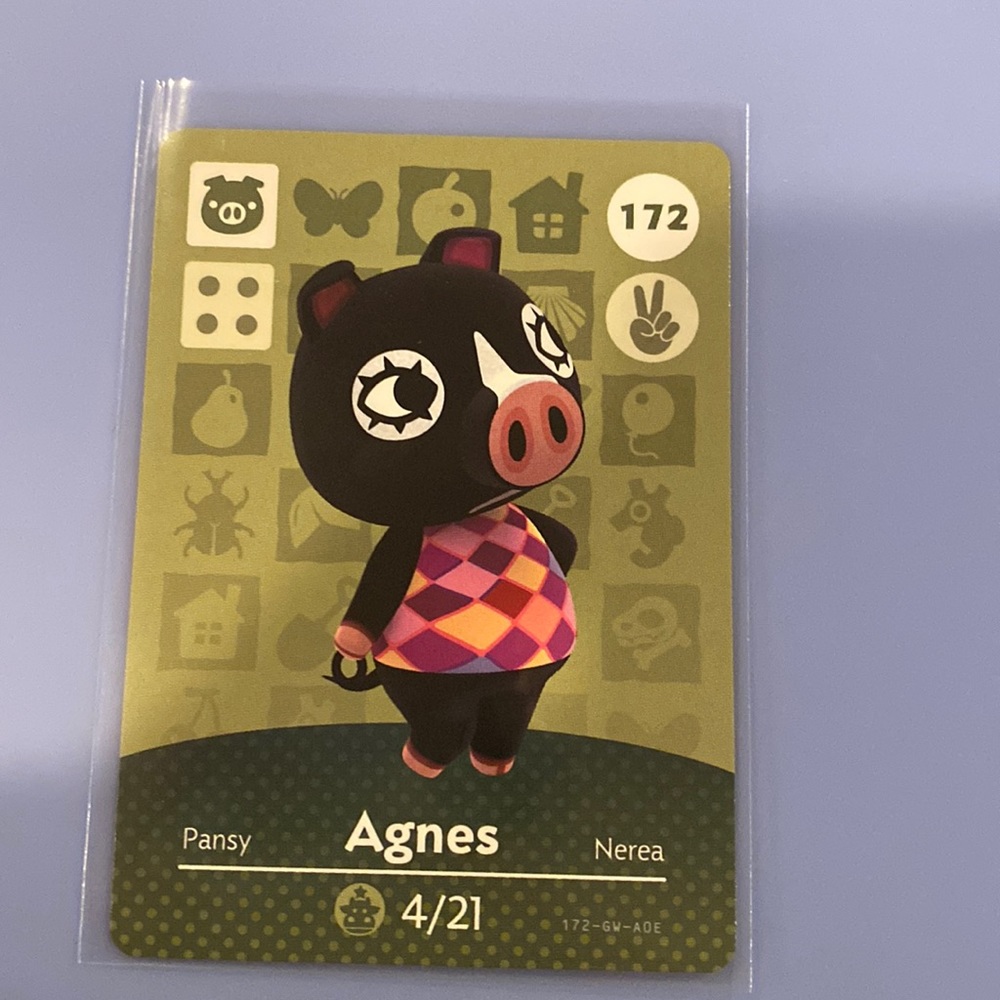 GENUINE ACNH Amiibo for Agnes